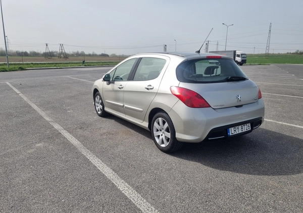 Peugeot 308 cena 14800 przebieg: 244000, rok produkcji 2008 z Warszawa małe 92